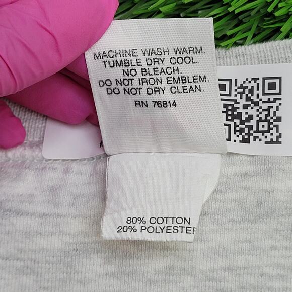 Vintage 1994 Hoopeston Area High-School Sweatshirt XL 24x26 Gray - Picture 10 of 16